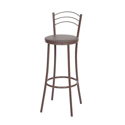 Kit 2 Banquetas Fixas BP26A de Metal e Assento Espuma D15 Treparoni