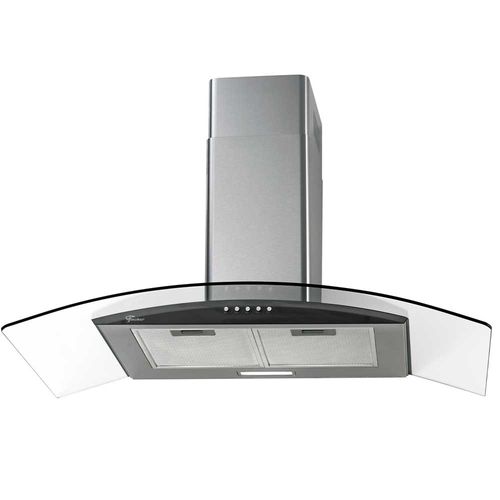 Coifa de Parede Fit 90 Cm Com Vidro Fischer