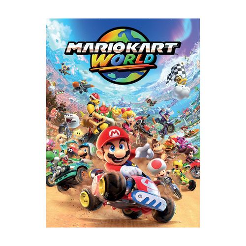 Pôster Gigante Mario Kart World - Posterzine Super N