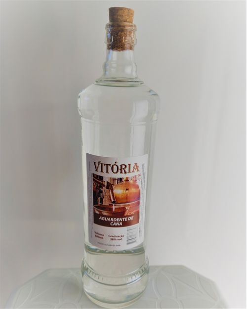 Cachaça Artesanal Vitória Prata 880ml
