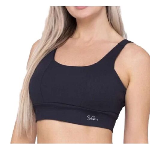 Top Sol Sports Lembranças Feminino - Preto
