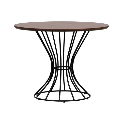 Mesa De Jantar Fendi 120 Preto-amêndoa