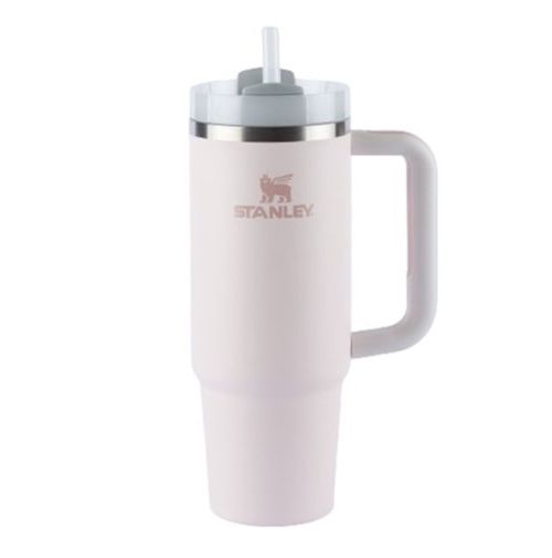 COPO STANLEY TÉRMICO QUENCHER ROSE QUARTZ EM AÇO INOX 887ML 08149-01