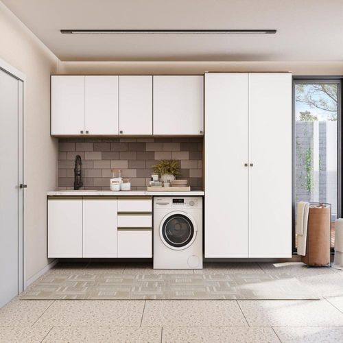 Lavanderia Modulada Kappesberg Celeste 5 Peças 280cm