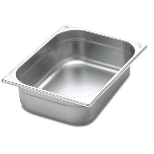 Cuba Tramontina 1/2 em Aço Inox sem Alças Profundidade 180 mm - Aço 304