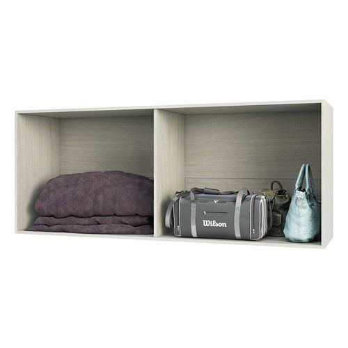 Guarda Roupa Sapateira 50cm 1Porta Alpes Luciane Branco/Rosa