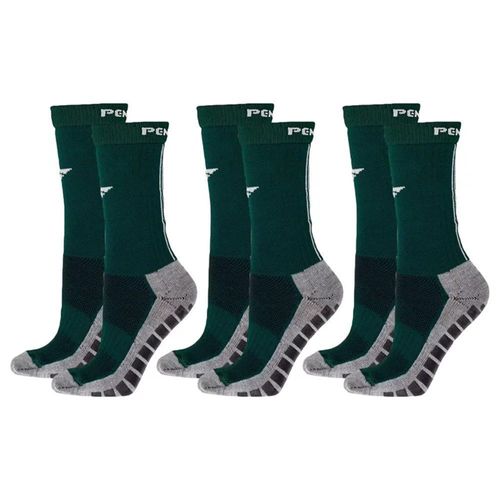 Kit 3 Pares de Meias 3/4 Penalty Grip Juvenil