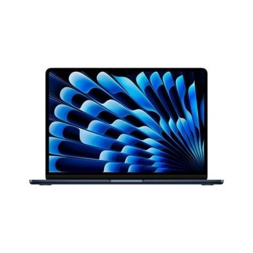 MacBook Air Apple 13", M3, CPU de 8 Núcleos, GPU de 8 Núcleos, 8GB RAM, SSD 256GB, Meia-noite