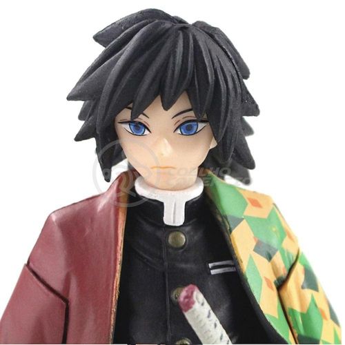 Action Figure Tomioka Giyu Pilar Da Agua Demon Slayer 14cm