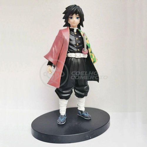 Action Figure Tomioka Giyu Pilar Da Agua Demon Slayer 14cm