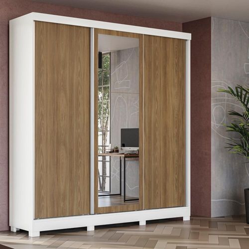 Guarda-roupa Casal  3 Por Reversiveis De Correr 3 Esp 3 Gav