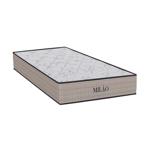 Colchão Solteiro Espuma D33 Milão Bege (78x188x20) - Ortho