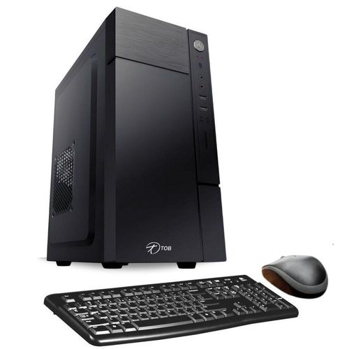 Computador Tob Intel Core I7 Com Ssd 480gb Memória 16gb 10 Trial Desktop Pc Cpu Com Teclado E Mouse