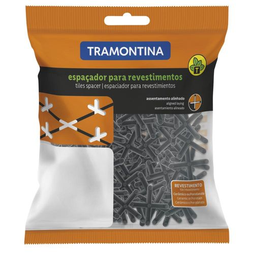 Espaçador Cruzeta Plástico Tramontina 5 mm (Saco com 100 un.)
