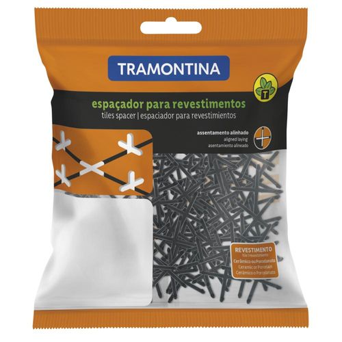 Espaçador Cruzeta Plástico Tramontina 2 mm (Saco com 100 un.)