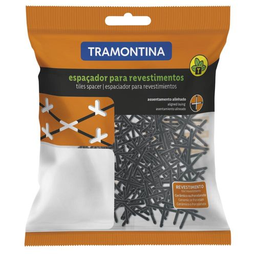 Espaçador Cruzeta Plástico Tramontina 1,5 mm (Saco com 100 un.)
