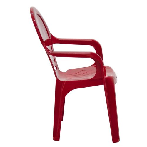 Cadeira Infantil Tramontina Tique Taque em Polipropileno Vermelho