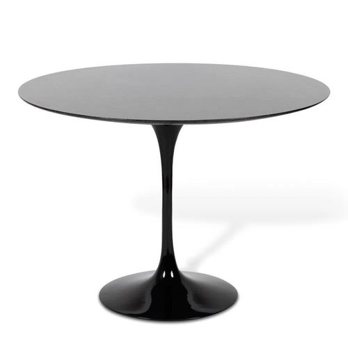 Mesa Saarinen Redonda São Gabriel 137cm - Base Preta