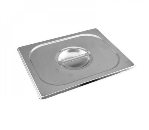 Cuba Gastronomica Inox GN 1/2 x 150mm com tampa Brasinox