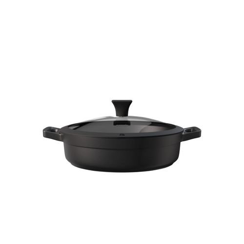 CAÇAROLA JOMAFE OMEGA BAIXA EM ALUMINIO INJETADO ANTIADERENTE 32CM 76120745