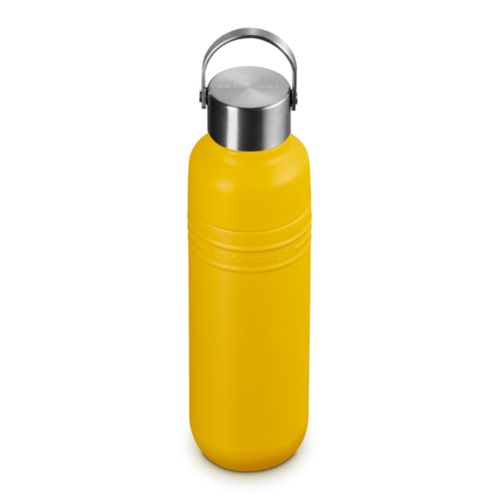 GARRAFA LE CREUSET TÉRMICA ON THE GO EM AÇO INOXIDÁVEL 500ML AMARELO NECTAR 41066286720001