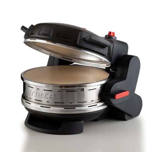 FORNO ARIETE DE PIZZA ELÉTRICO DUPLO PRETO 400ºC 2100W 220V 00C092701RBR