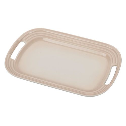 BANDEJA DE SERVIR LE CREUSET 36CM EM CERÂMICA MERINGUE 60602367160004