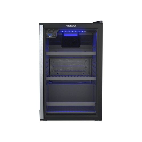 Cervejeira 100l Blue Light Preto Fosco Venax 220V