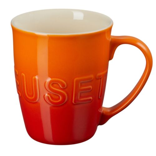 CANECA LE CREUSET BOZEMAN EM CERÂMICA 580ML - Laranja