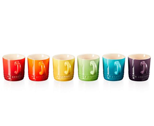 CONJUNTO LE CREUSET 6 CANECAS 200ML GIFT COLLECTION 79114208359030