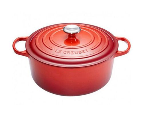 PANELA REDONDA LE CREUSET 34CM SIGNATURE VERMELHO 211773406