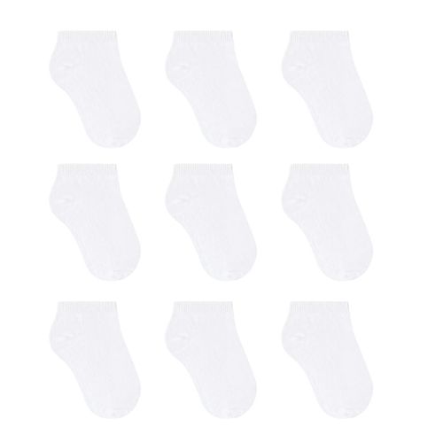 Kit 9 Pares de Meias Selene Sapatilha Infantil