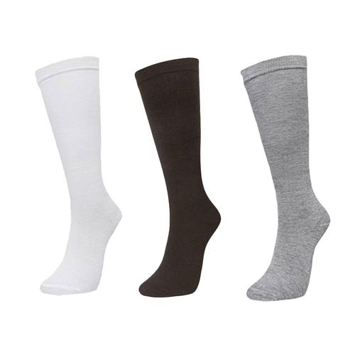 Kit 3 Pares de Meias 3/4 Selene Básica Feminino