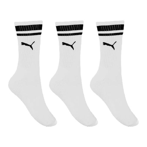 Kit 3 Pares de Meias Puma Esportiva Cano Longo Masculino