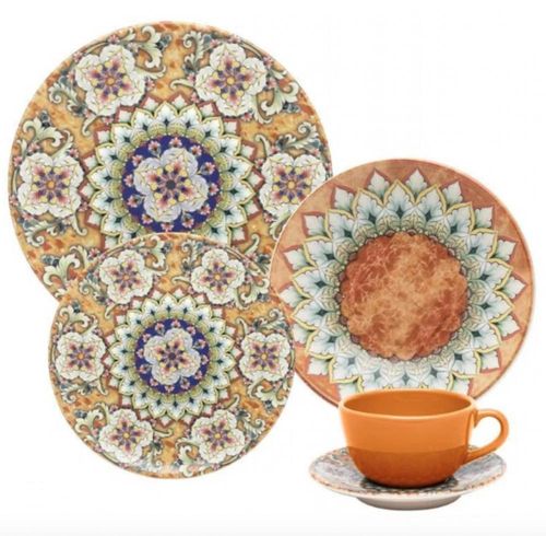 Aparelho de Jantar Cha 20 Peças Castello - Oxford