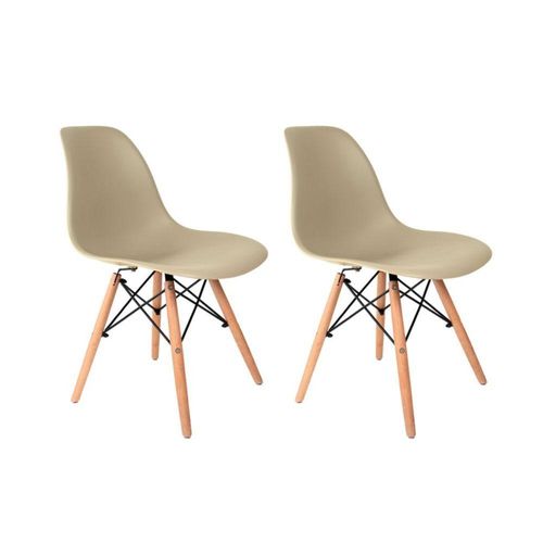 Conjunto 2 Cadeiras Eames Eiffel Dkr Movescan Fendi