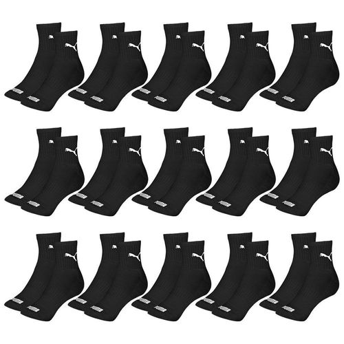 Kit 15 Pares de Meias Puma Cano Médio Esportiva Feminino
