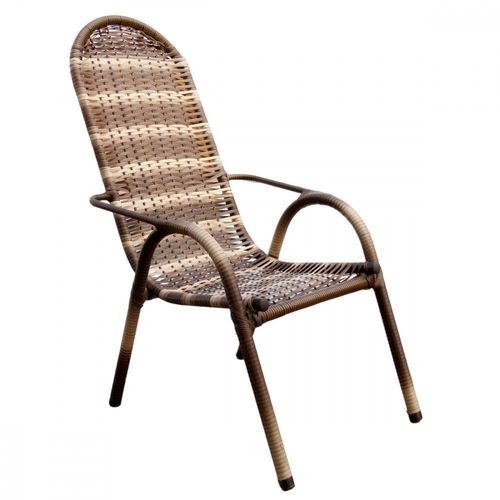 Cadeirao De Area Luxo Adulto Junco Cappuccino Braga Cappuccino