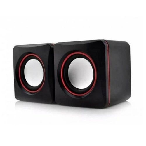 Mini Caixa De Som Para Computador PC Notebook 5w Rms Cabo P2 USB