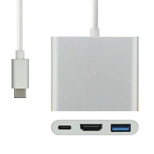 Adaptador Conversor USB 3.1 Type-C Thunderbolt 3.0 x HDMI USB 3 Tipo-C