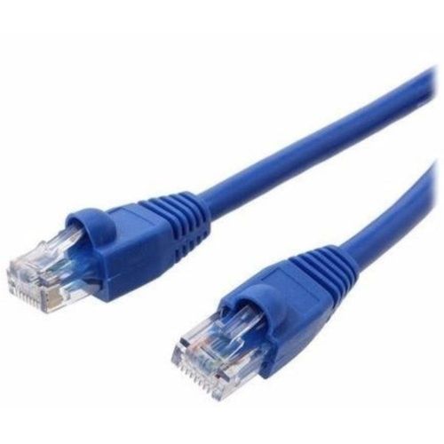 Cabo De Rede Plus Cable Pc Eth56 Patch Cord Cat 6 Azul 3 Metros