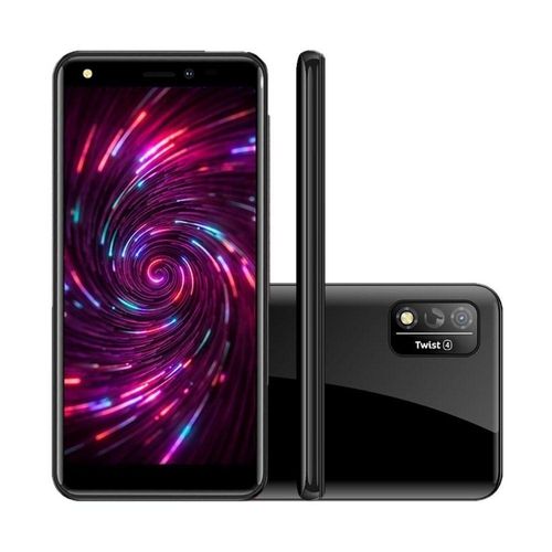 Smartphone Positivo S514 64GB Câmera 8MP Frontal 5MP Android Preto