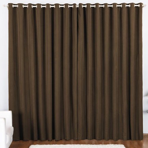 Cortina 3 Mts Sala Quarto Oxford Trilho Suisso Baratissima Tabaco
