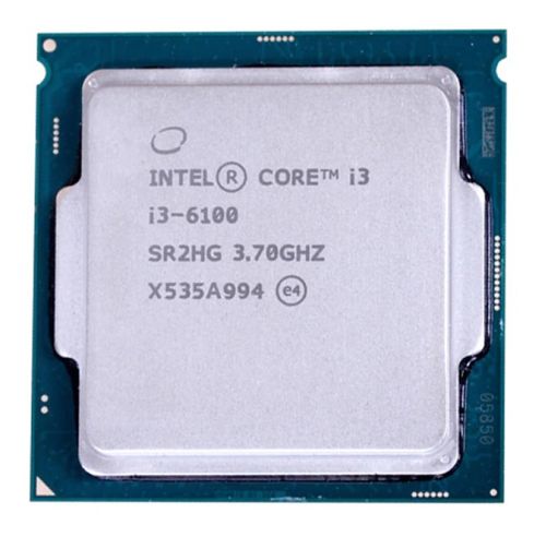 Processador Intel Core i3 6100 3. 7GHZ 3MB LGA 1151 Oem S/ Cooler