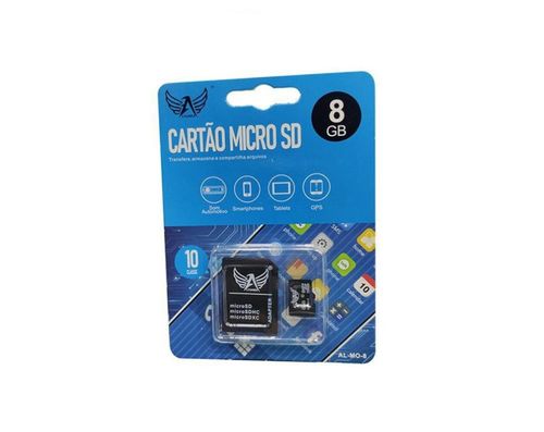 Cartão De Memória 8GB Classe 10 AL-MO-8 Altomex