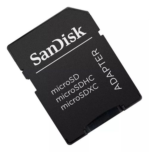 Kit 5x Adaptador Cartão Memória Sandisk Micro Sd P/cartão Sd Preto