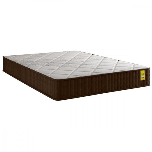 Colchão King 193x203x25 Comfort Plus Superlastic Apolospuma Marrom