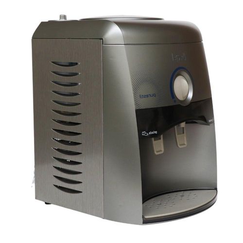 Purificador de Água Bancada Begel Purestil Tripla Filtragem Água Gelada Prata 110V