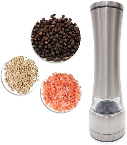 MOEDOR DE SAL E PIMENTA CHEF GOURMET AÇO INOX