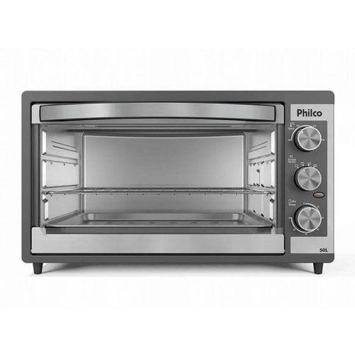 Forno Elétrico de Bancada Philco PFE52P 50L 1500W com Timer Preto 110V